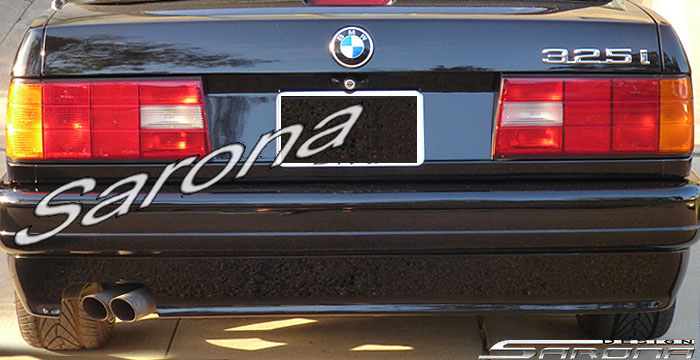 Custom BMW 3 Series  Coupe, Convertible & Sedan Rear Lip/Diffuser (1989 - 1991) - $490.00 (Part #BM-023-RA)